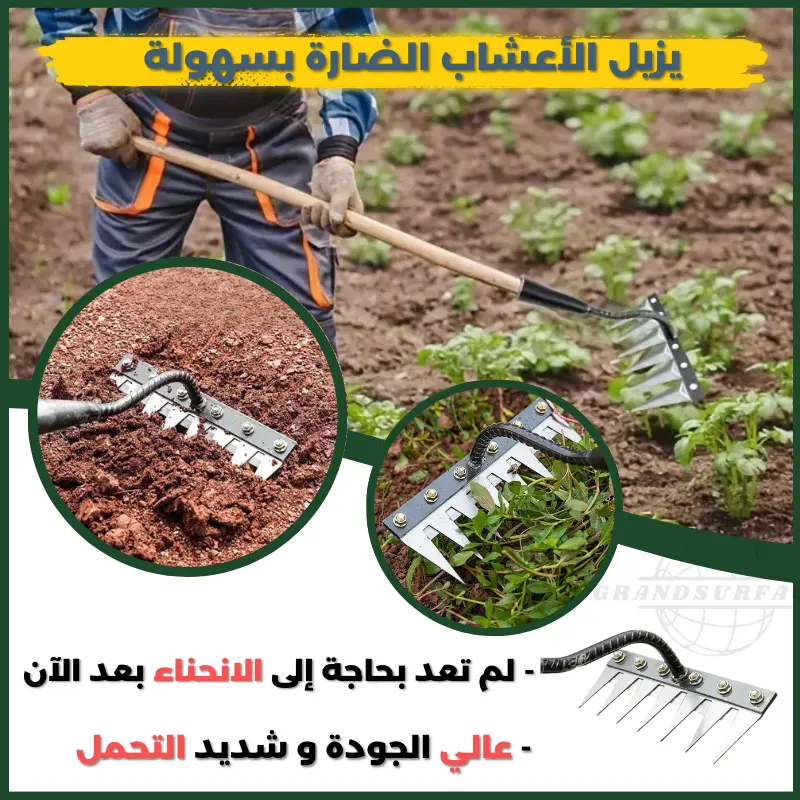 مجرفة مسننة مع شفرة متعددة الاستخدام 1